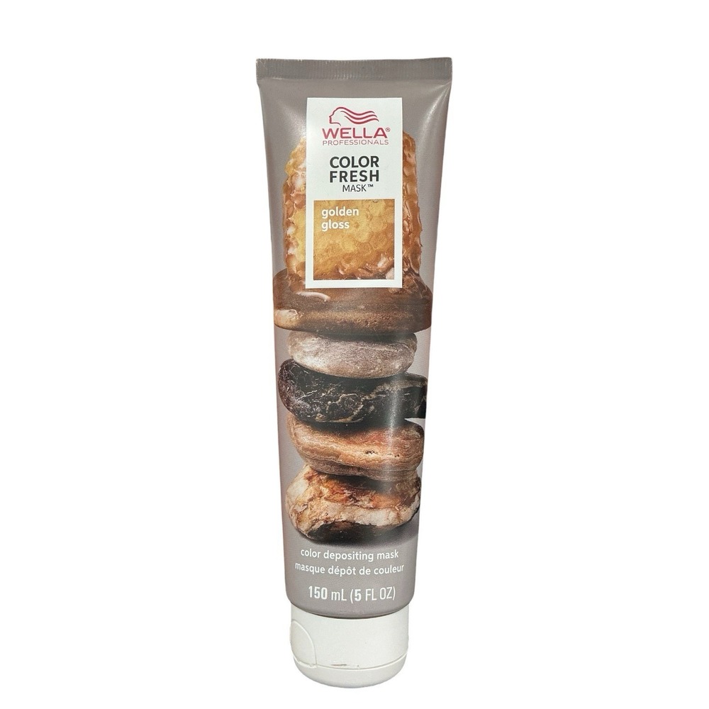 Wella Color Fresh Mask 5oz Golden Gloss - Color Depositing Hair Mask